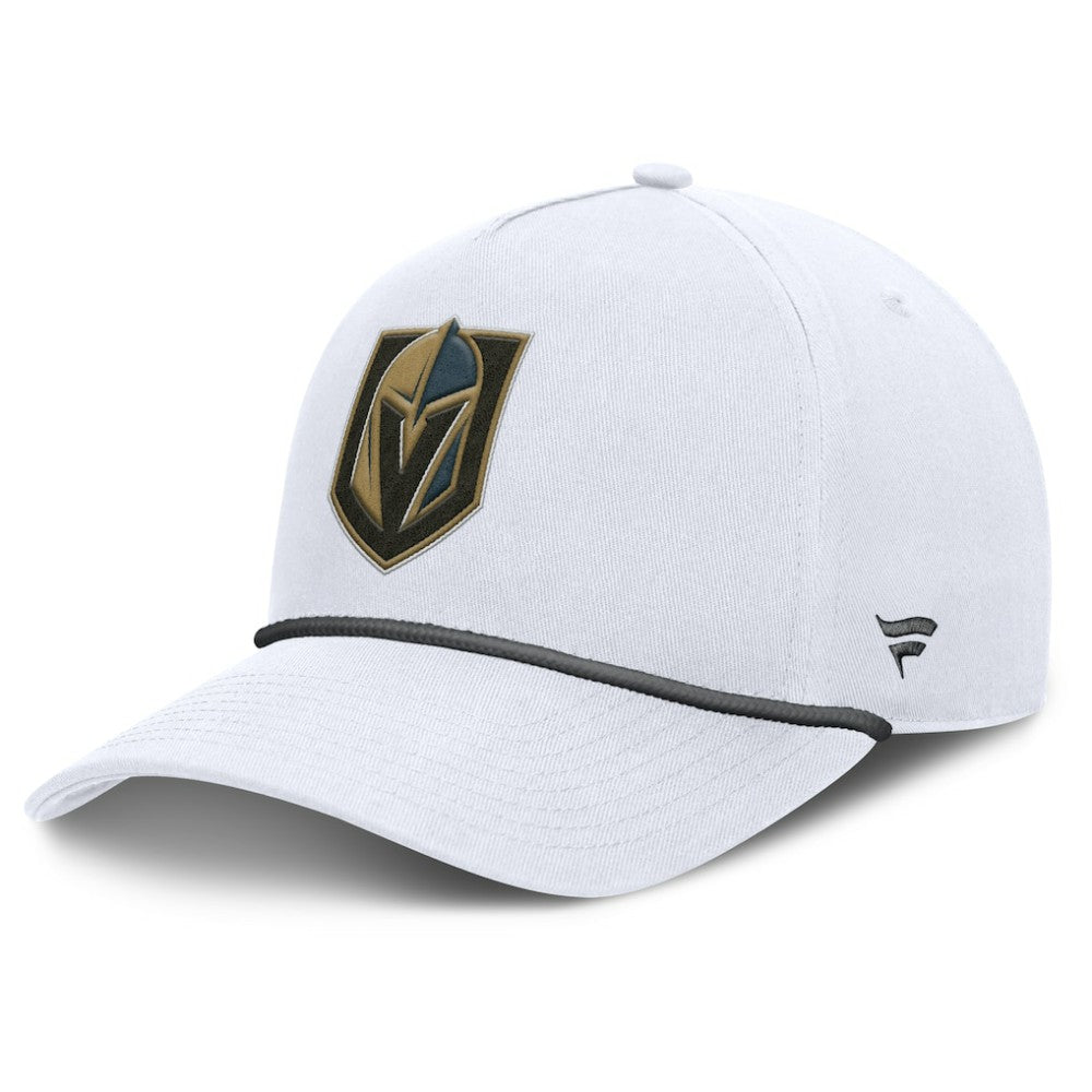 Vegas Golden Knights Fanatics Rope A-Frame Adjustable Hat - White | US 201922930