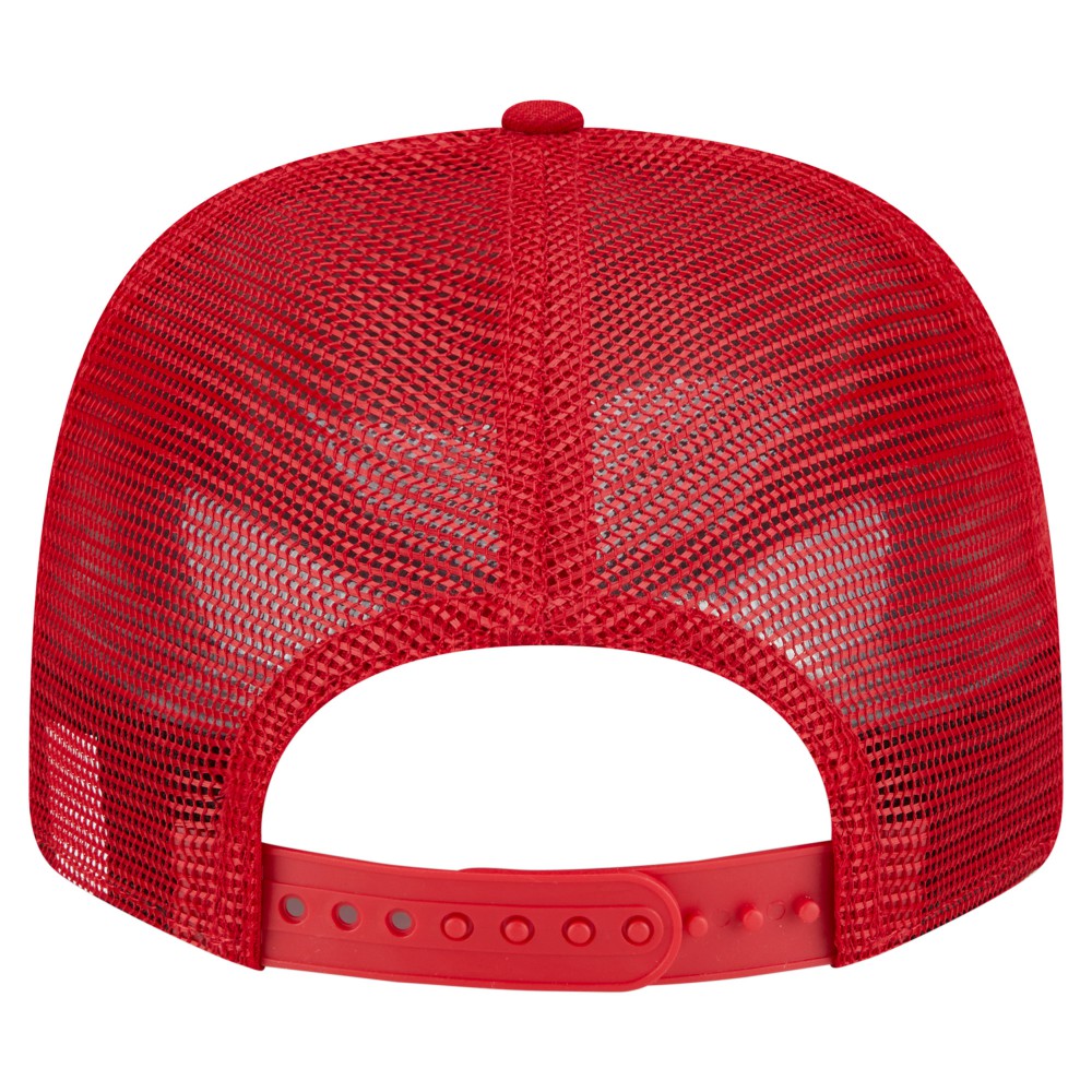 Los Angeles Angels New Era Flag 9SEVENTY Stretch-Snap Hat - Red Hats