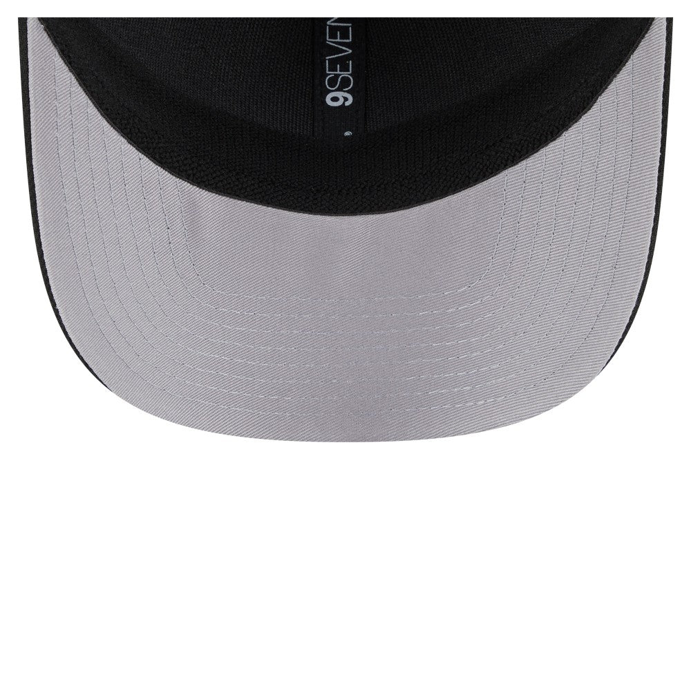 Miami Marlins New Era Flag 9SEVENTY Stretch-Snap Hat - Black Hats