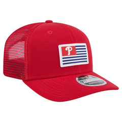 Philadelphia Phillies New Era Flag 9SEVENTY Stretch-Snap Hat - Red Hats
