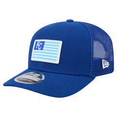 Kansas City Royals New Era Flag 9SEVENTY Stretch-Snap Hat - Royal Hats