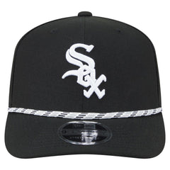 Chicago White Sox New Era Multi-Rope 9SEVENTY Stretch-Snap Hat - Black Hats