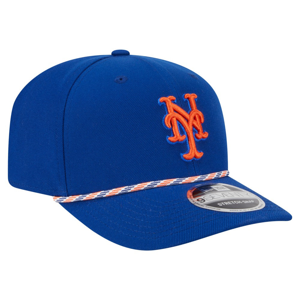 New York Mets New Era Multi-Rope 9SEVENTY Stretch-Snap Hat - Royal Hats