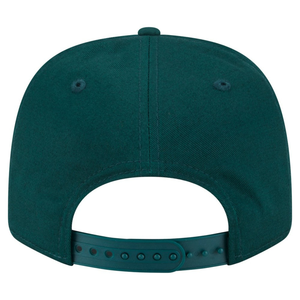 Athletics New Era Circle Patch 9SEVENTY Stretch-Snap Hat - Kelly Green Hats