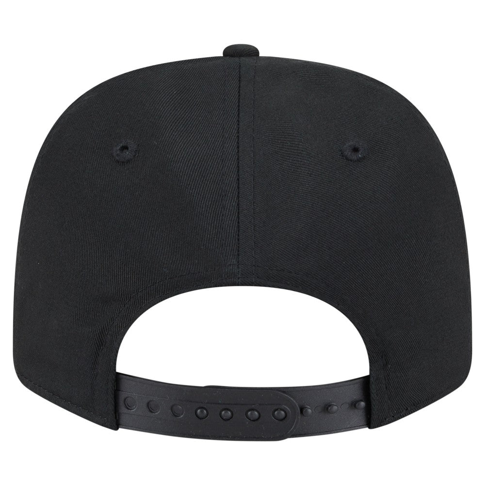 Miami Marlins New Era Circle Patch 9SEVENTY Stretch-Snap Hat - Black Hats