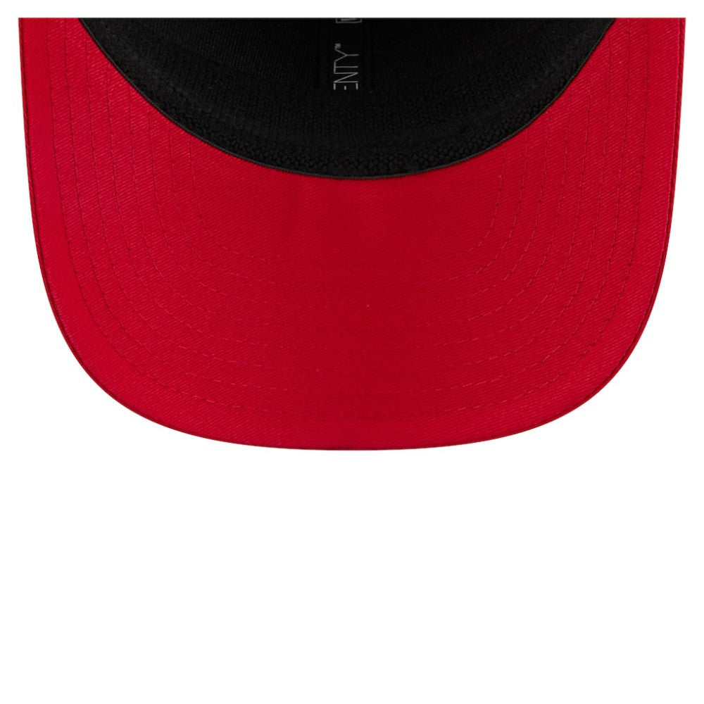 St. Louis Cardinals New Era Circle Patch 9SEVENTY Stretch-Snap Hat - Red Hats