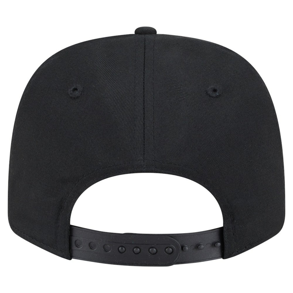 Colorado Rockies New Era Circle Patch 9SEVENTY Stretch-Snap Hat - Black Hats