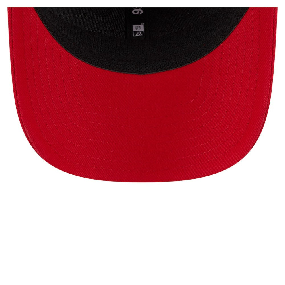 Cincinnati Reds New Era Circle Patch 9SEVENTY Stretch-Snap Hat - Red Hats