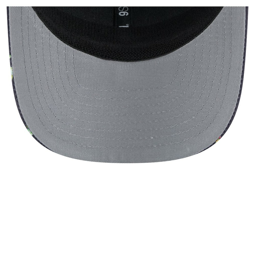 New York Yankees New Era Adventure Drinks Pattern 9SEVENTY Stretch-Snap Hat - Black Hats