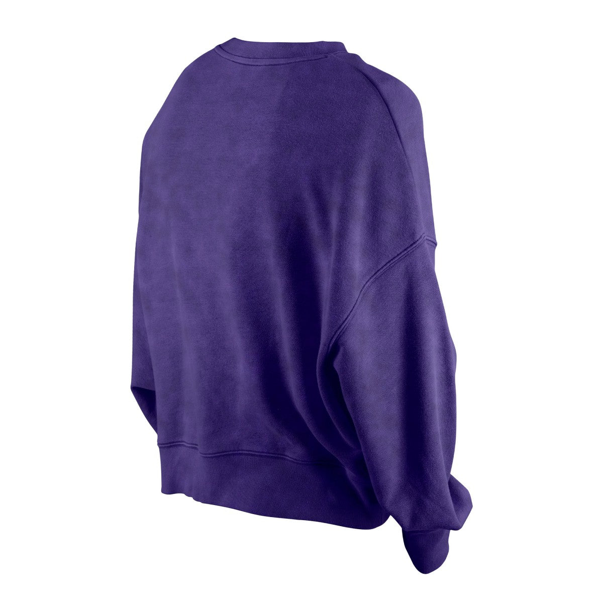 Phoenix Suns Women's Throwback Vintage Enzyme Wash Oversized Boxy Pullover Sweatshirt Purple - New Era