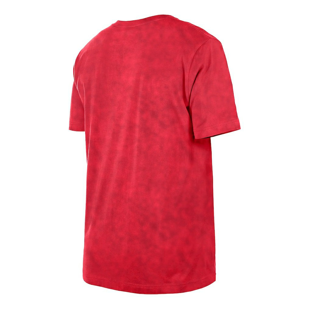 Atlanta Hawks Throwback Vintage Boxy Mineral Wash T-Shirt Red - New Era