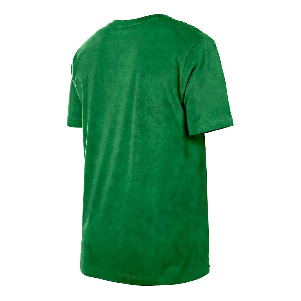 Boston Celtics Throwback Vintage Boxy Mineral Wash T-Shirt Kelly Green - New Era