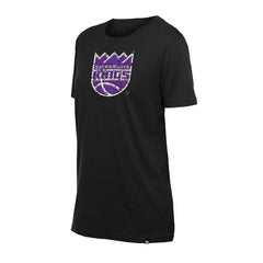 Sacramento Kings Women's Glam Game Flower T-Shirt Black - New Era