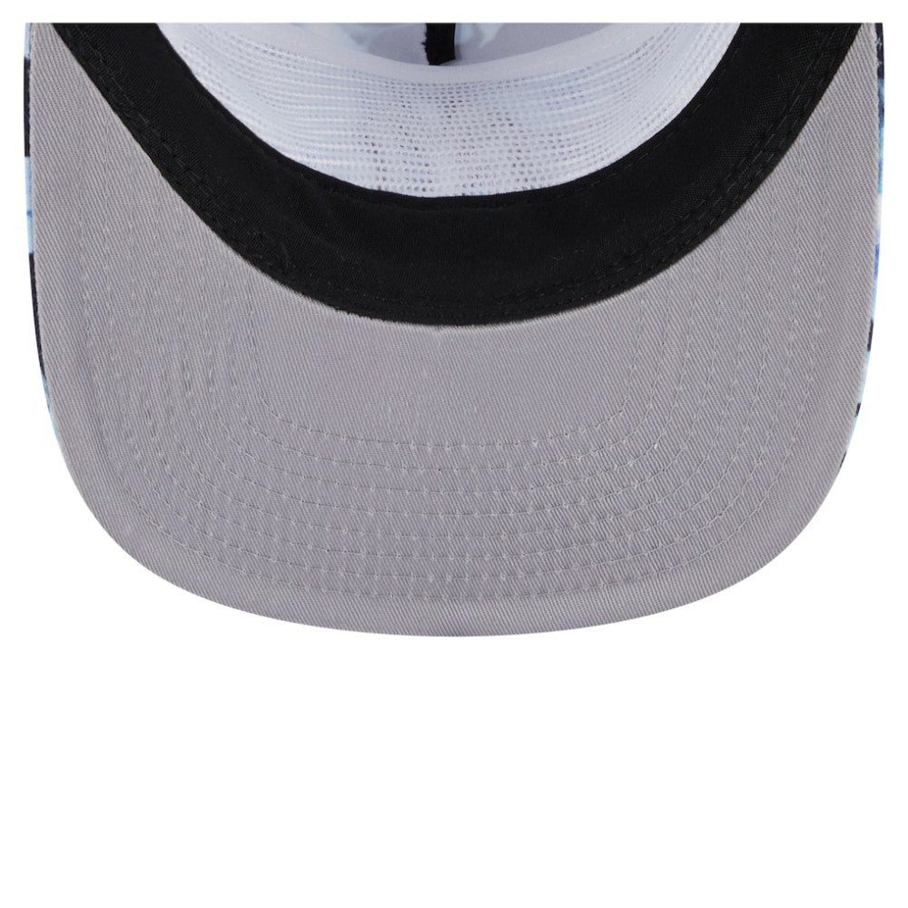 New York Yankees New Era Adventure Pattern Golfer Trucker Snapback Hat - Navy Hats
