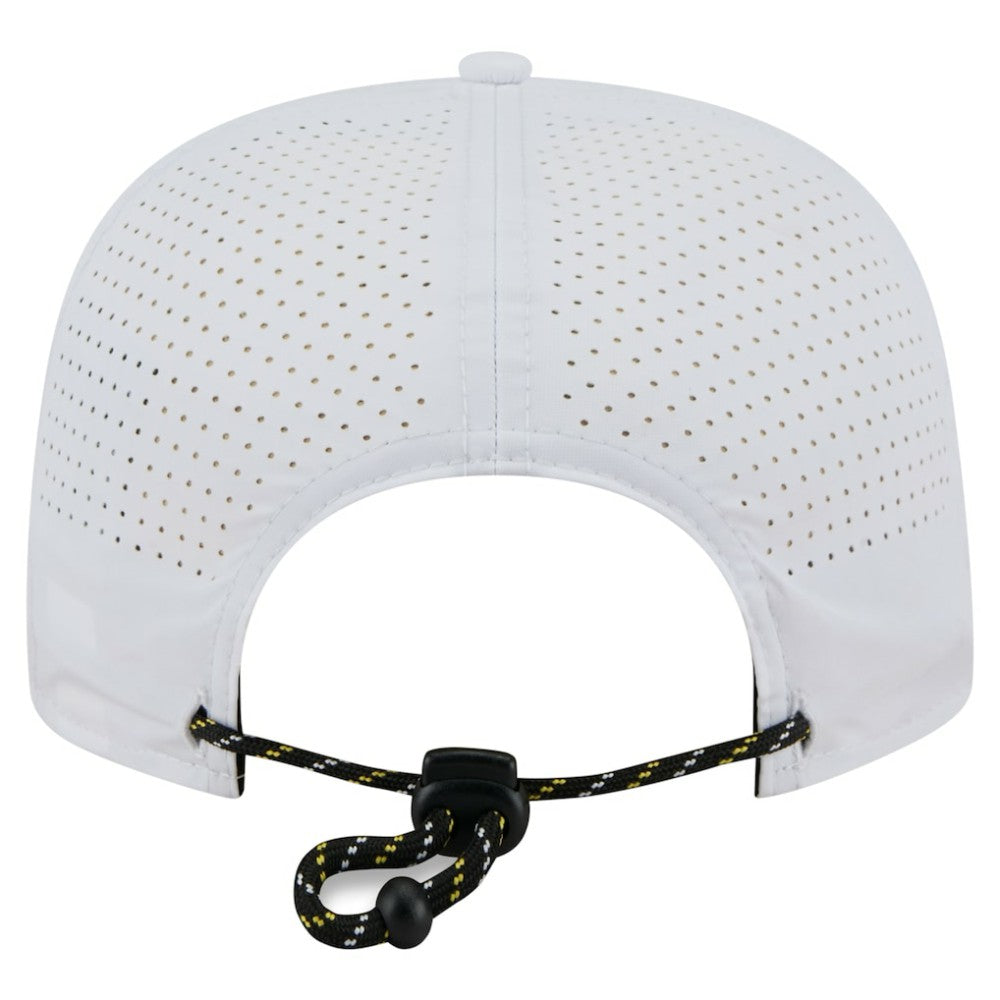 Pittsburgh Pirates New Era Perforated Golfer Snapback Hat - White Hats