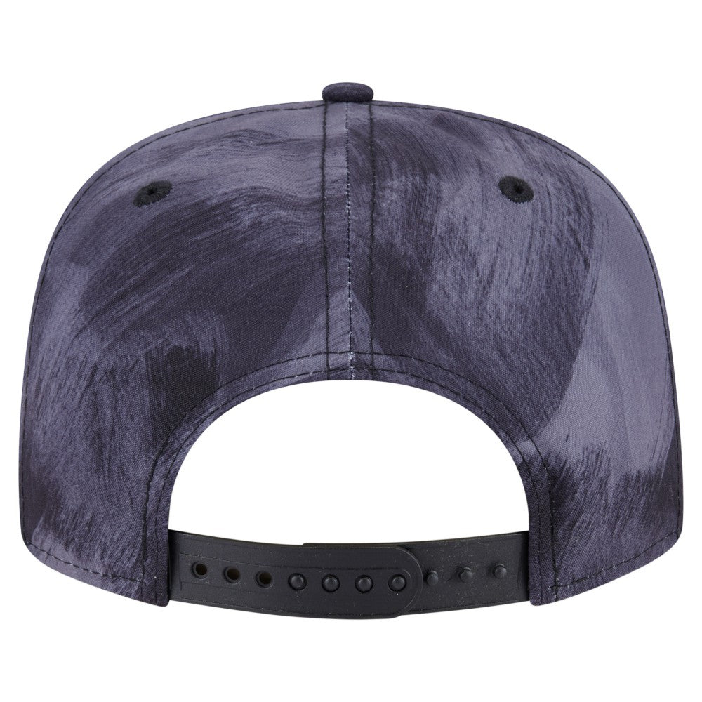 Milwaukee Brewers New Era Printed Golfer Snapback Hat - Navy Hats