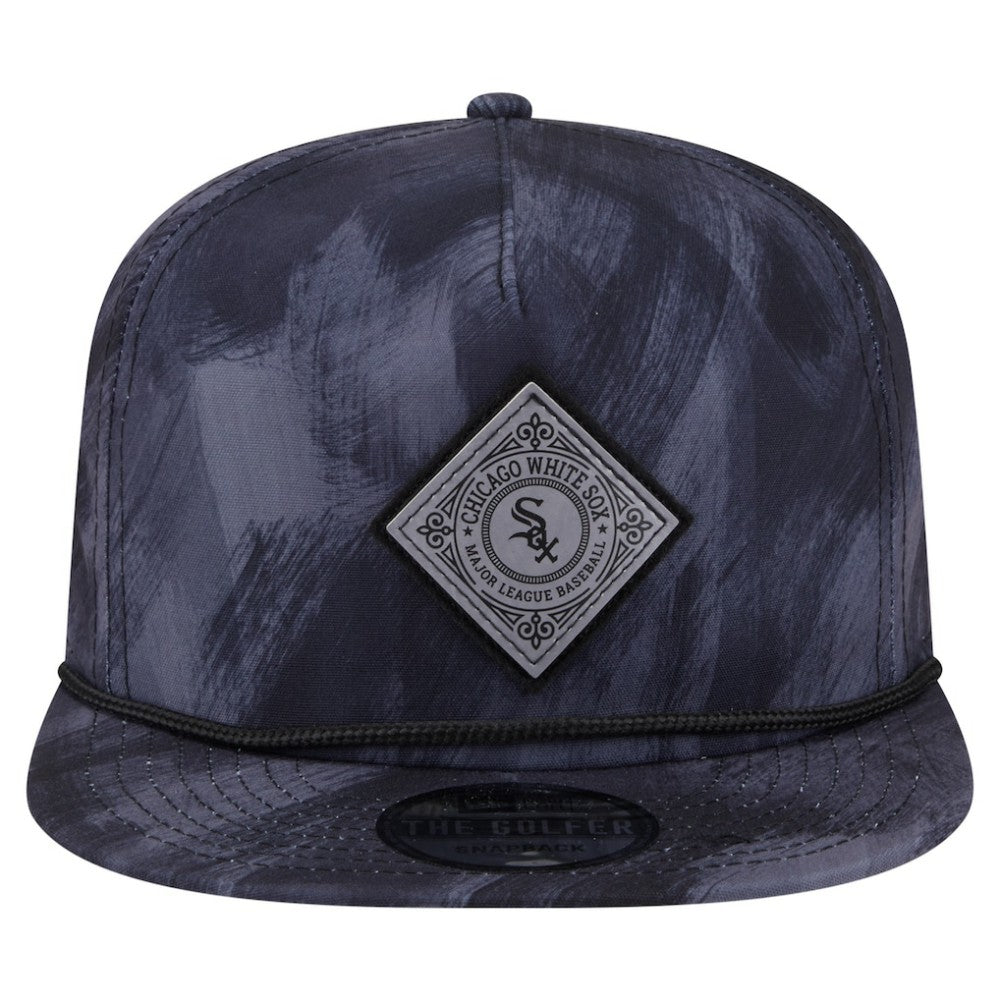 Chicago White Sox New Era Printed Golfer Snapback Hat - Navy Hats