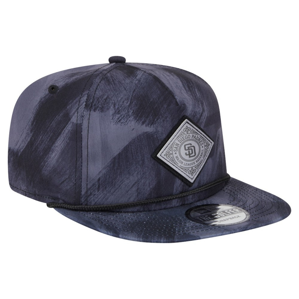 San Diego Padres New Era Printed Golfer Snapback Hat - Navy Hats