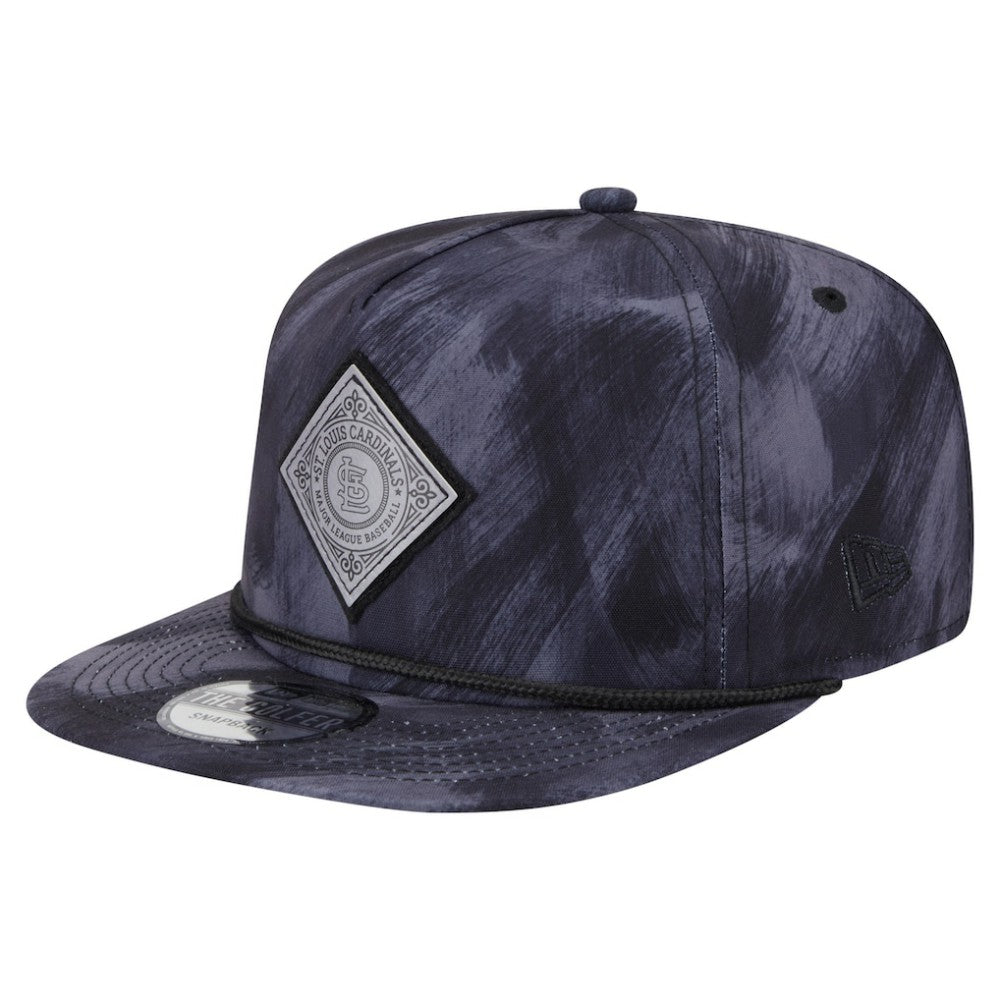 St. Louis Cardinals New Era Printed Golfer Snapback Hat - Navy Hats
