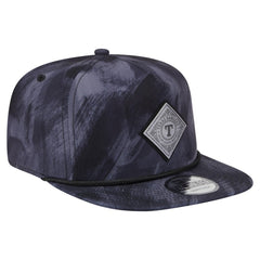 Texas Rangers New Era Printed Golfer Snapback Hat - Navy Hats