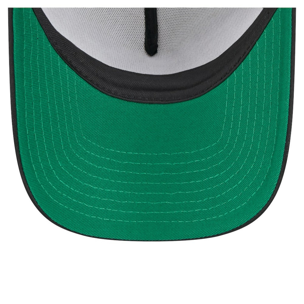 San Francisco Giants New Era Distressed 9FORTY A-Frame Adjustable Trucker Hat - Black Hats