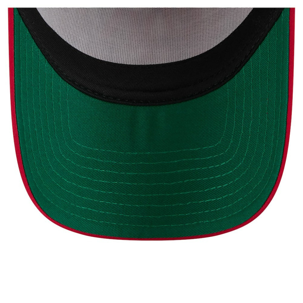 St. Louis Cardinals New Era Distressed 9FORTY A-Frame Adjustable Trucker Hat - White Hats