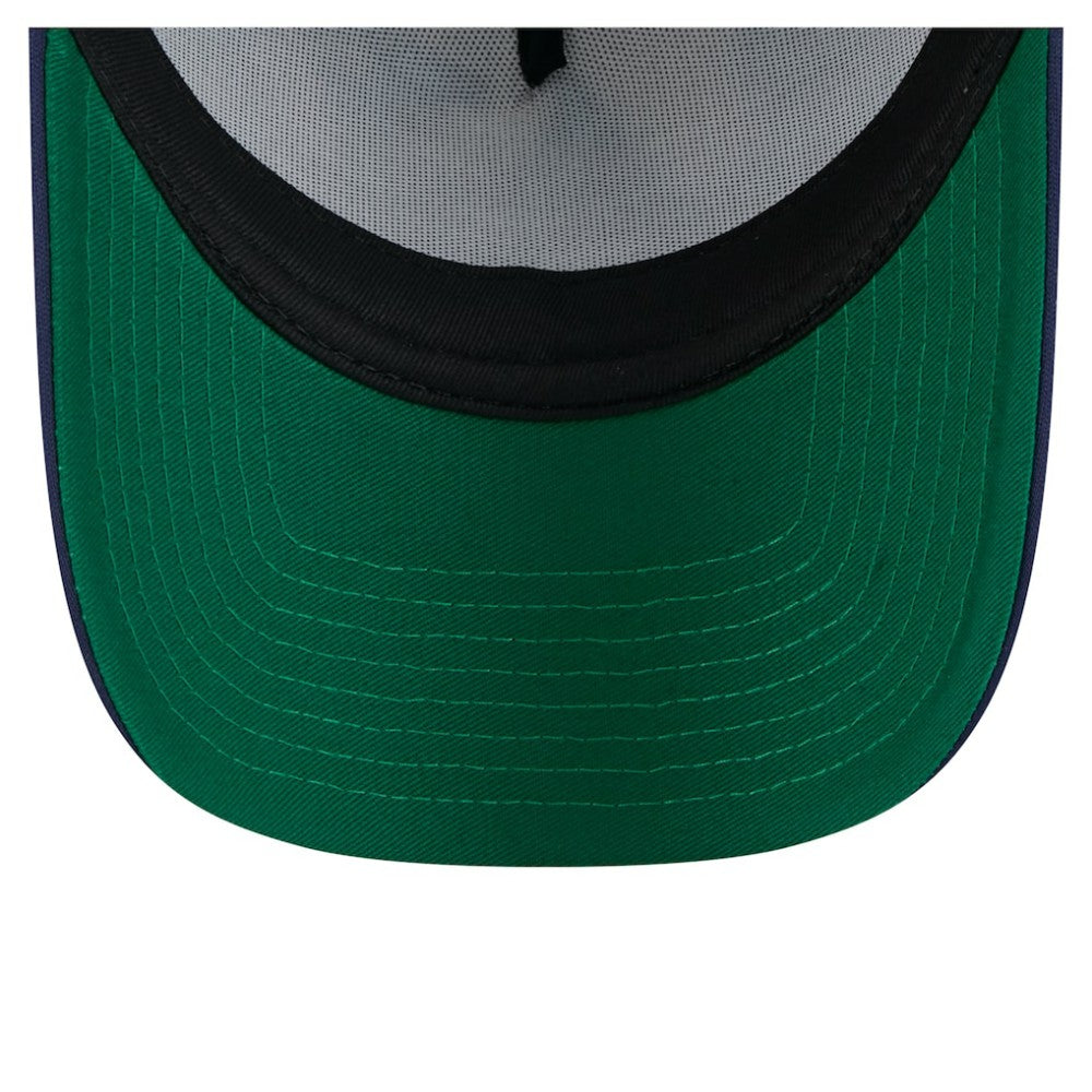 Tampa Bay Rays New Era Distressed 9FORTY A-Frame Adjustable Trucker Hat - Navy Hats