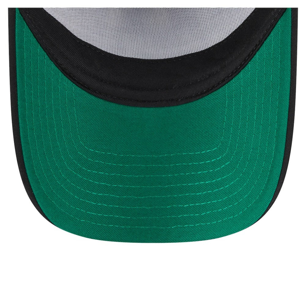 Colorado Rockies New Era Distressed 9FORTY A-Frame Adjustable Trucker Hat - Black Hats
