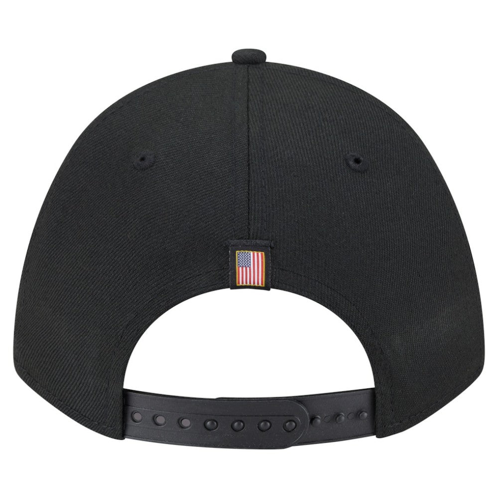 Colorado Rockies New Era American Flag 9FORTY M-Crown A-Frame Adjustable Hat - Black Hats