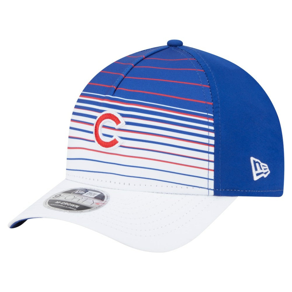 Chicago Cubs New Era Gradient 9FORTY M-Crown Adjustable Hat - Royal Hats