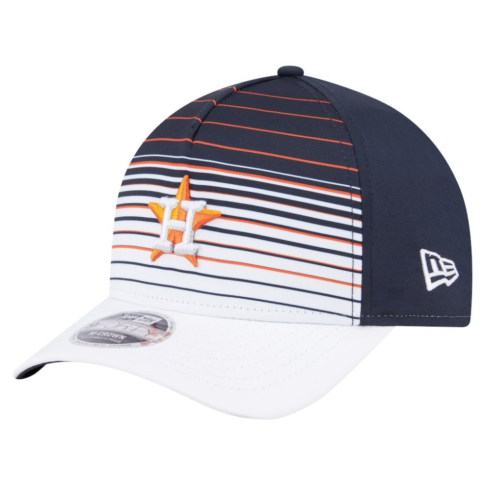 Houston Astros New Era Gradient 9FORTY M-Crown Adjustable Hat - Navy Hats