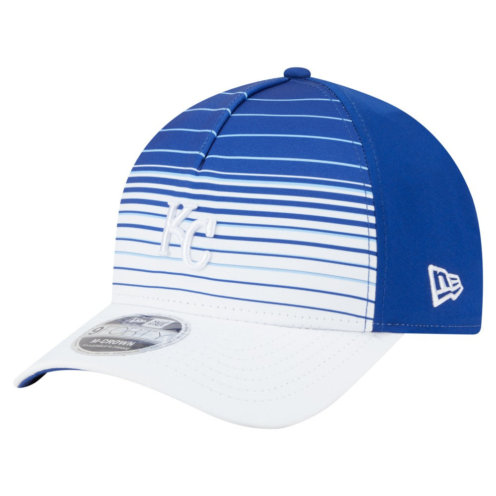 Kansas City Royals New Era Gradient 9FORTY M-Crown Adjustable Hat - Royal Hats
