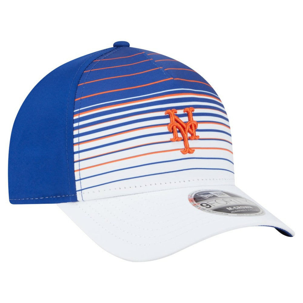 New York Mets New Era Gradient 9FORTY M-Crown Adjustable Hat - Royal Hats
