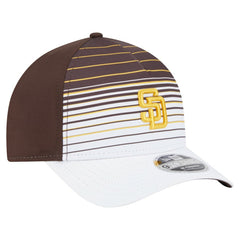 San Diego Padres New Era Gradient 9FORTY M-Crown Adjustable Hat - Brown Hats