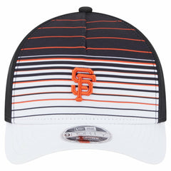 San Francisco Giants New Era Gradient 9FORTY M-Crown Adjustable Hat - Black Hats