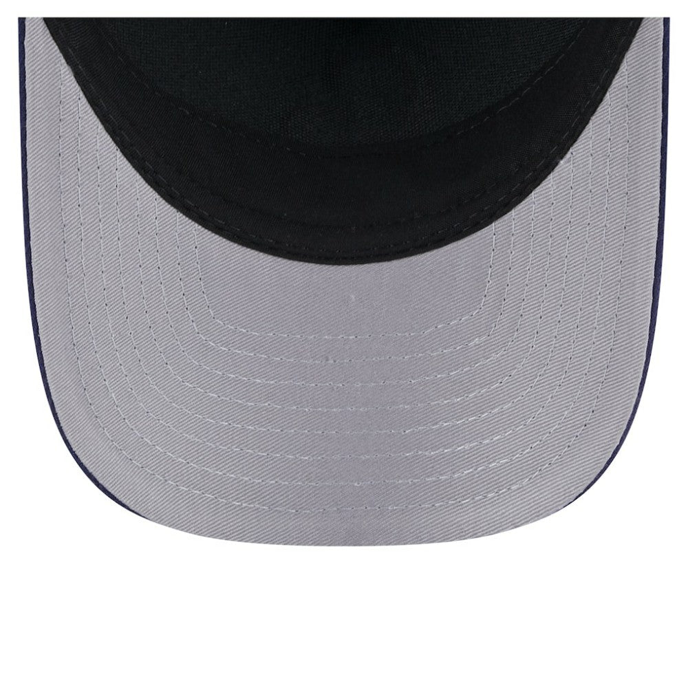 Colorado Rockies New Era 2-Tone Color Pack 9FORTY M-Crown A-Frame Adjustable Hat - Light Blue/Navy Hats