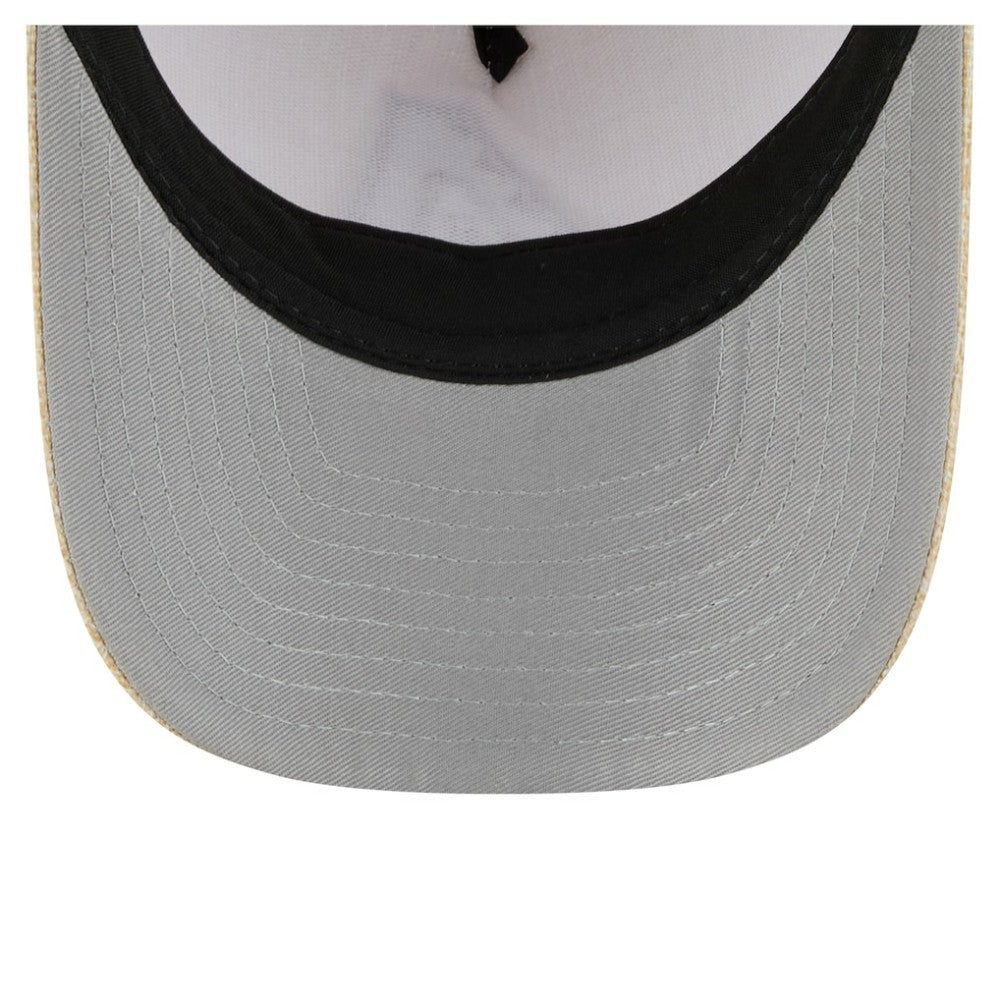 Arizona Diamondbacks New Era Cotton Weave M-Crown A-Frame 9FORTY Adjustable Hat - Beige Hats