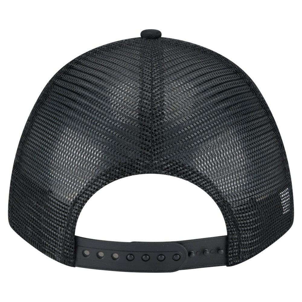 Pittsburgh Pirates New Era Gradient 9FORTY A-Frame M-Crown Trucker Adjustable Hat - Black Hats