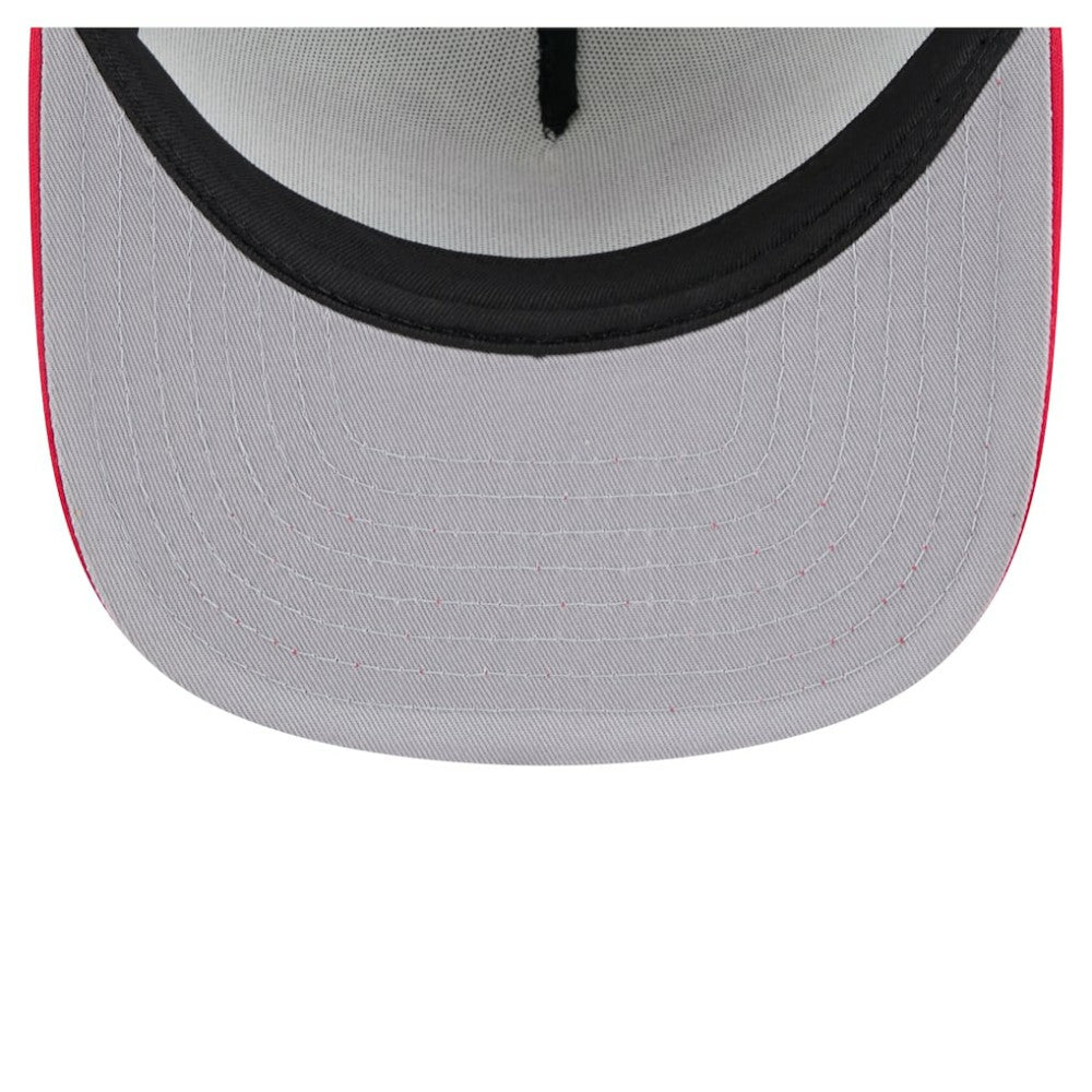 Boston Red Sox New Era Retro Script Trucker 9FIFTY Snapback Hat - White/Red Hats
