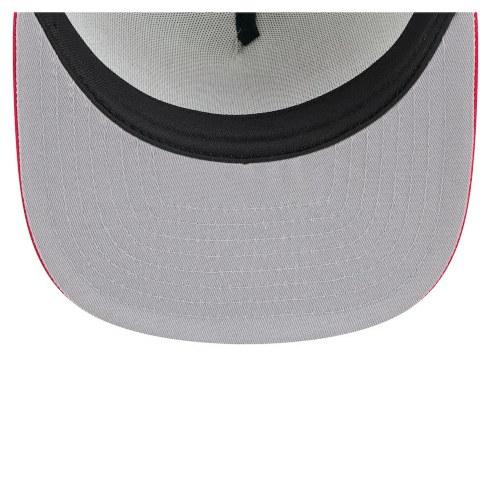 Washington Nationals New Era Retro Script Trucker 9FIFTY Snapback Hat - White/Red Hats