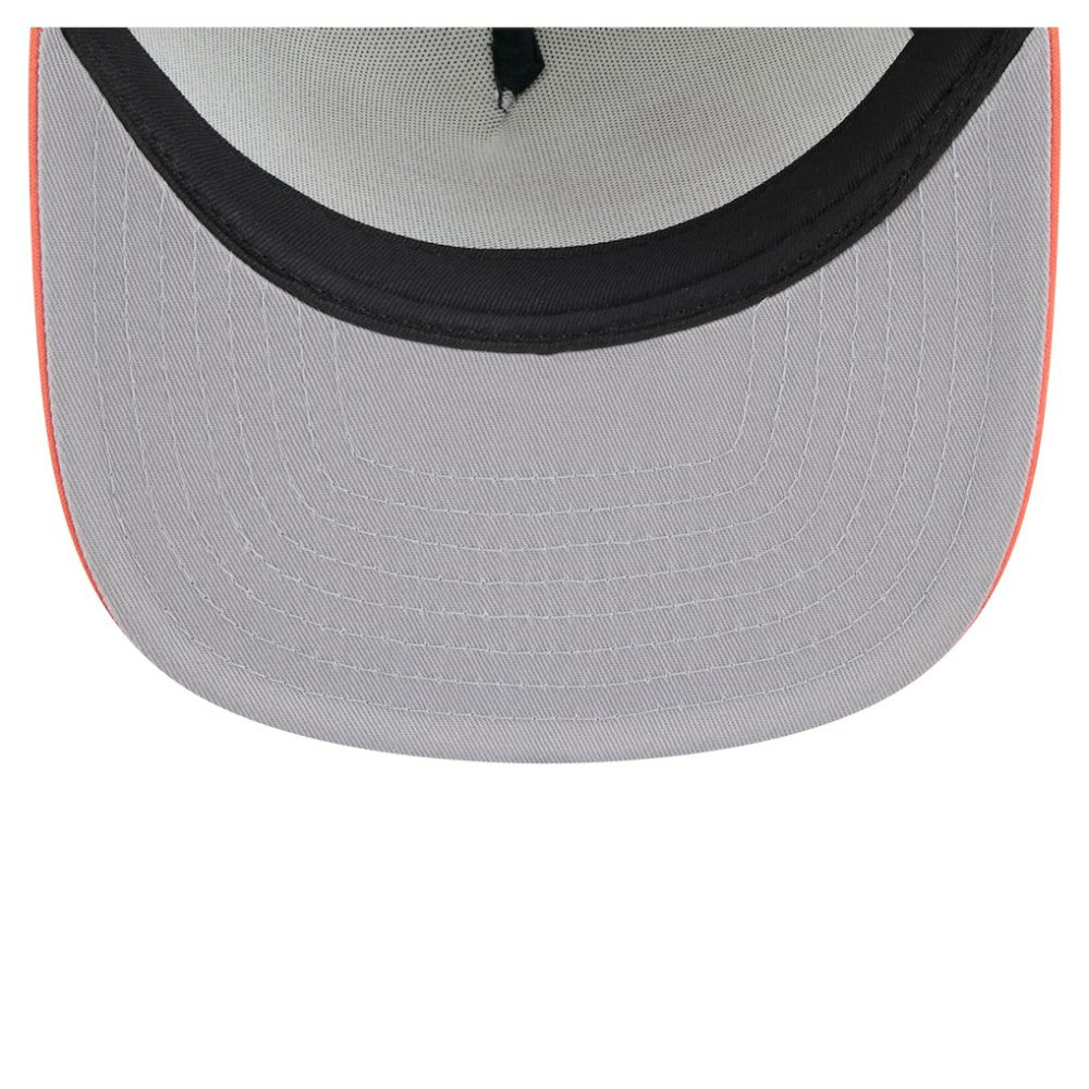 San Francisco Giants New Era Retro Script Trucker 9FIFTY Snapback Hat - White/Orange Hats