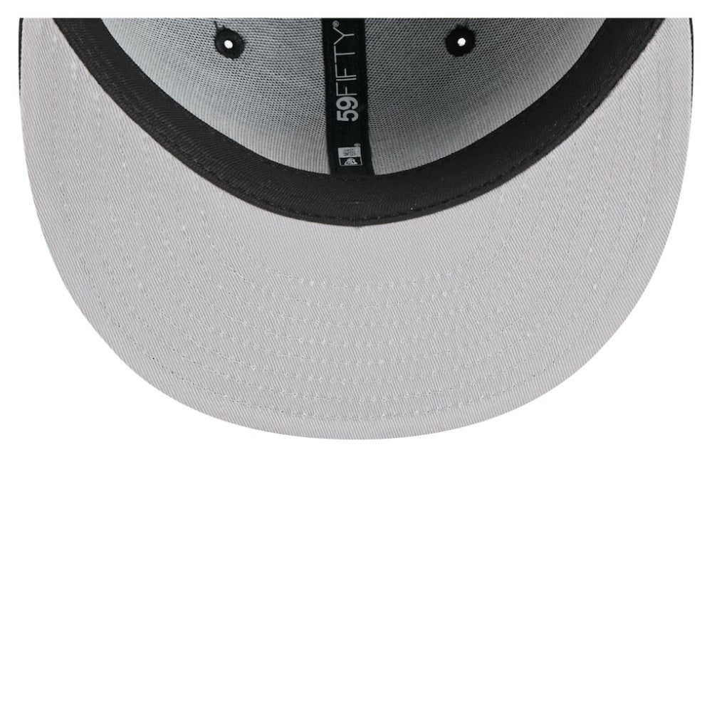 San Francisco Giants New Era Overlap 59FIFTY Fitted Hat - Black Hats