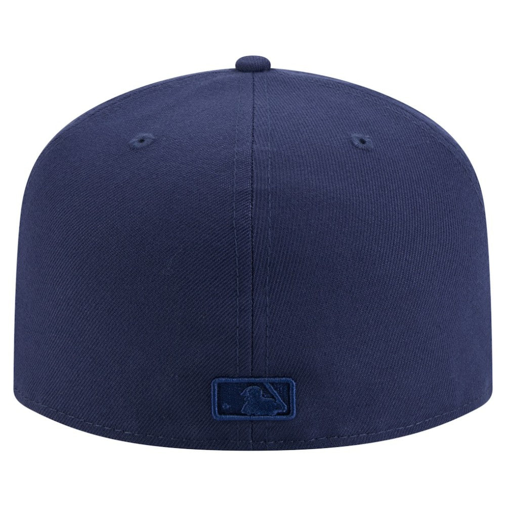 Atlanta Braves New Era Color Pack A-Frame 59FIFTY Fitted Hat - Navy Hats