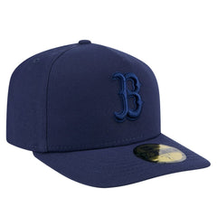 Boston Red Sox New Era Color Pack A-Frame 59FIFTY Fitted Hat - Navy Hats