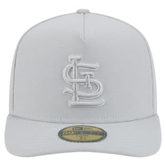 St. Louis Cardinals New Era Colorpack A-Frame 59FIFTY Fitted Hat - Gray Hats