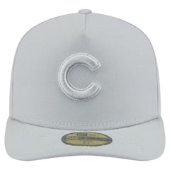 Chicago Cubs New Era Colorpack A-Frame 59FIFTY Fitted Hat - Gray Hats