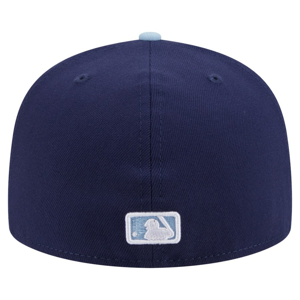 Cincinnati Reds New Era Color Pack 2-Tone 59FIFTY Fitted Hat - Navy/Light Blue Hats