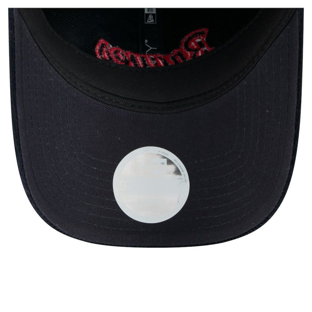 Atlanta Braves New Era Women's Corduroy 9TWENTY Adjustable Hat - Navy Hats