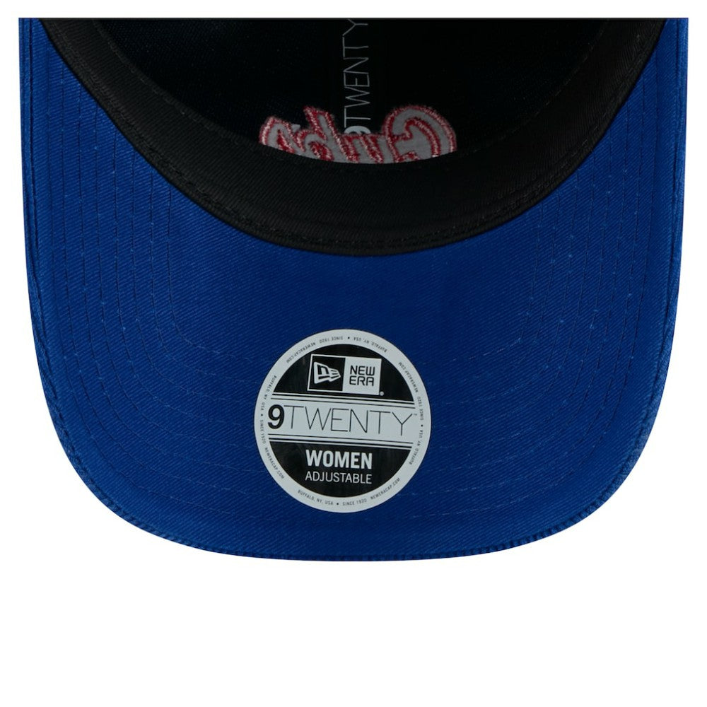 Chicago Cubs New Era Women's Corduroy 9TWENTY Adjustable Hat - Royal Hats
