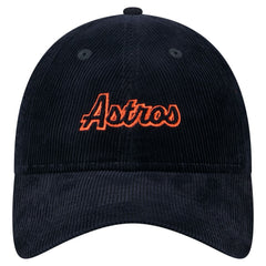 Houston Astros New Era Women's Corduroy 9TWENTY Adjustable Hat - Navy Hats